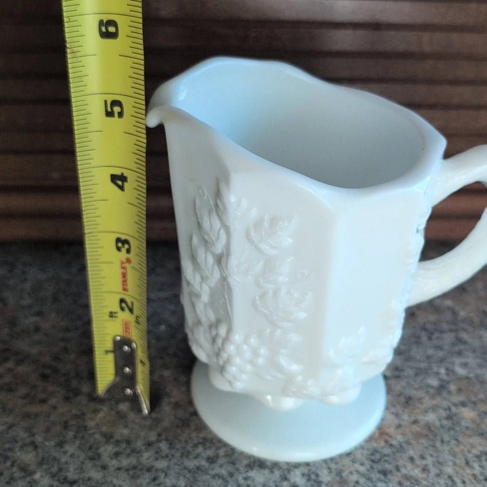 Westmoreland Glass Company Milk Glass Creamer Pitcher